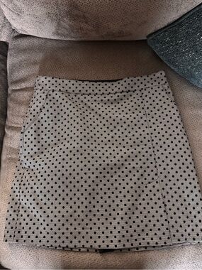 <Golfino> Black and White polka Dot Skort